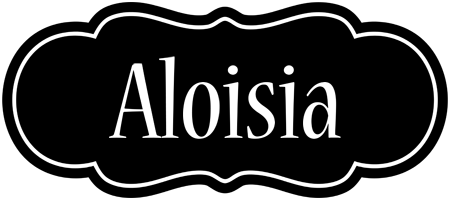 Aloisia welcome logo
