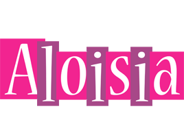 Aloisia whine logo
