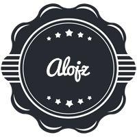 Alojz badge logo