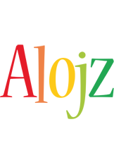 Alojz birthday logo