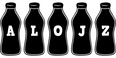 Alojz bottle logo