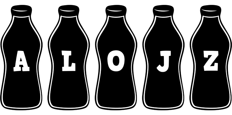 Alojz bottle logo