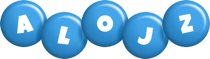 Alojz candy-blue logo