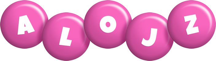 Alojz candy-pink logo