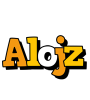 Alojz cartoon logo