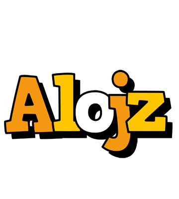 Alojz cartoon logo