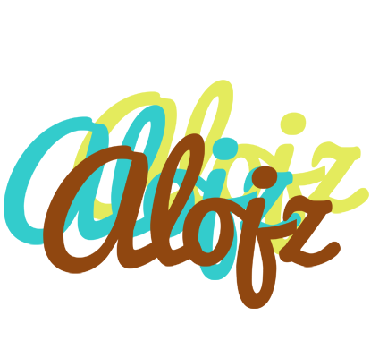 Alojz cupcake logo