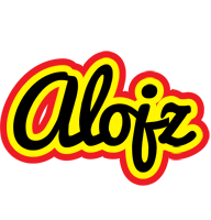 Alojz flaming logo