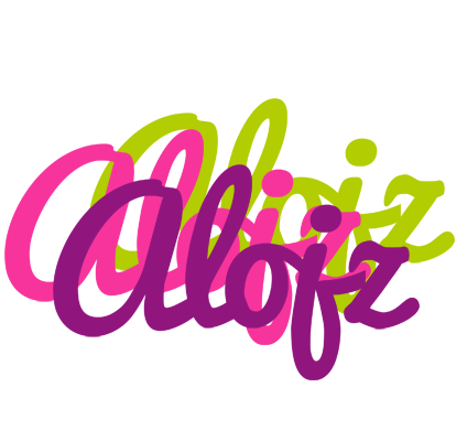 Alojz flowers logo