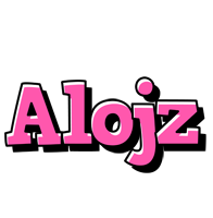 Alojz girlish logo