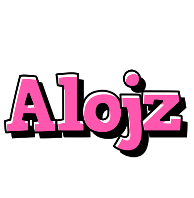 Alojz girlish logo