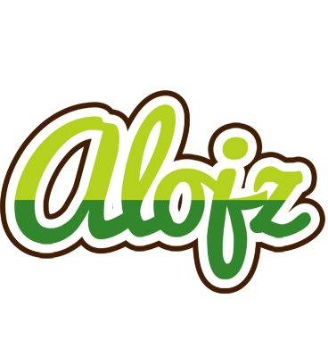 Alojz golfing logo