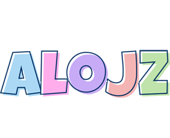 Alojz pastel logo