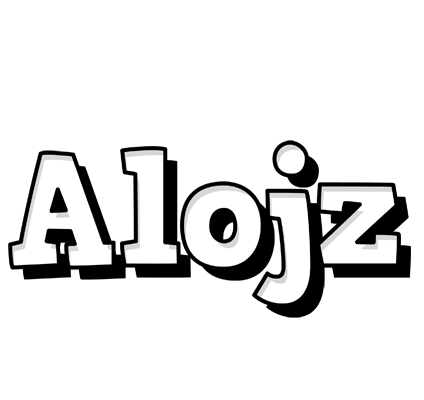 Alojz snowing logo