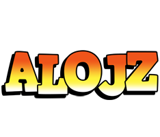 Alojz sunset logo