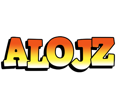 Alojz sunset logo