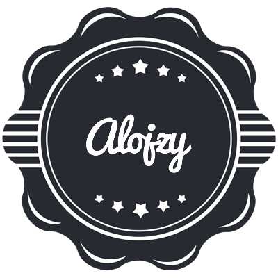 Alojzy badge logo