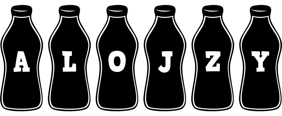 Alojzy bottle logo