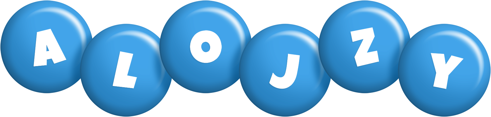 Alojzy candy-blue logo