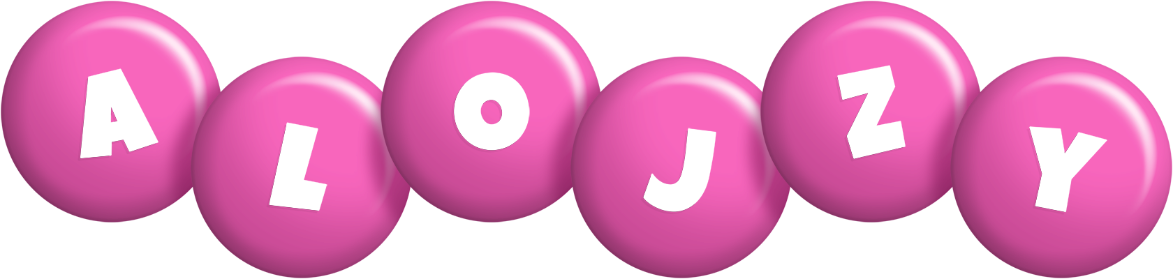 Alojzy candy-pink logo