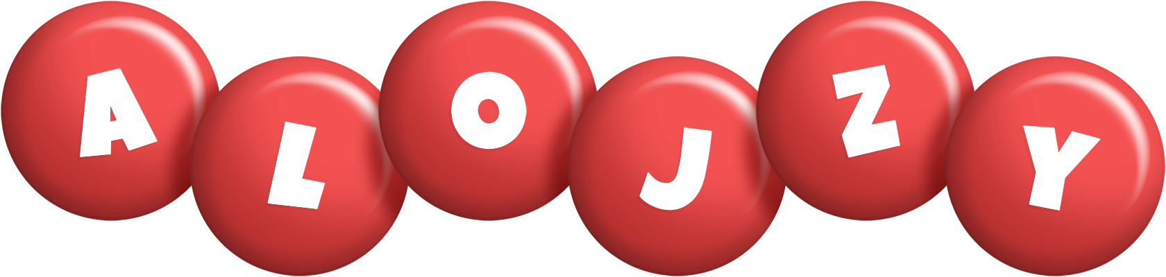 Alojzy candy-red logo