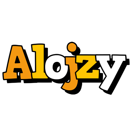 Alojzy cartoon logo