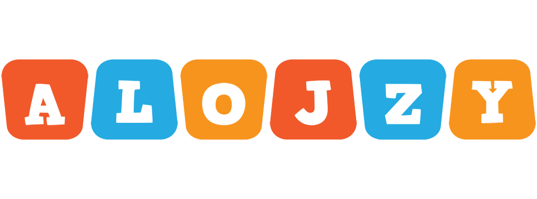 Alojzy comics logo
