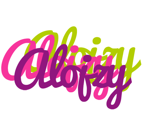 Alojzy flowers logo