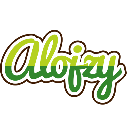 Alojzy golfing logo