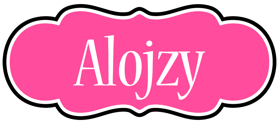 Alojzy invitation logo