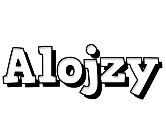 Alojzy snowing logo