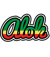 Alok african logo