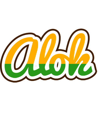 Alok banana logo