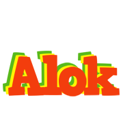 Alok bbq logo