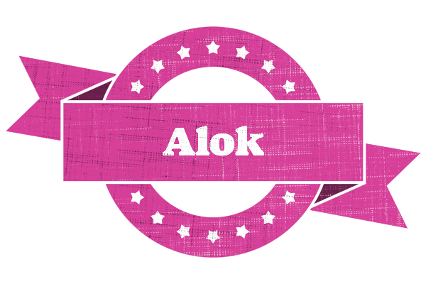 Alok beauty logo