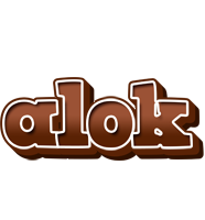Alok brownie logo