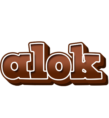 Alok brownie logo