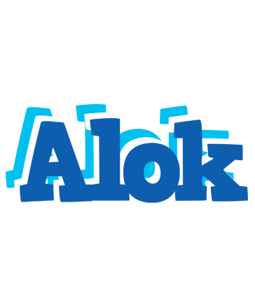 Alok business logo