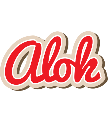 Alok chocolate logo