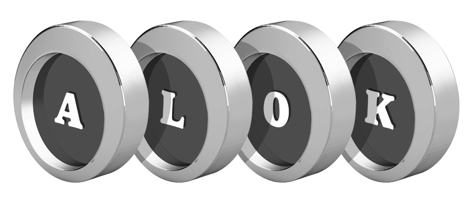 Alok coins logo