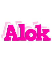 Alok dancing logo