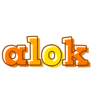 Alok desert logo