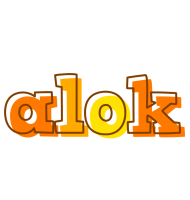 Alok desert logo