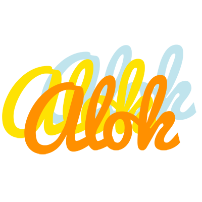 Alok energy logo