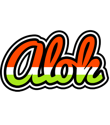 Alok exotic logo