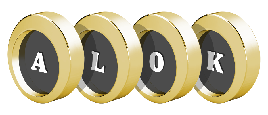 Alok gold logo