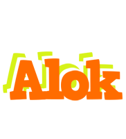 Alok healthy logo