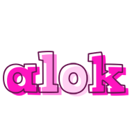 Alok hello logo