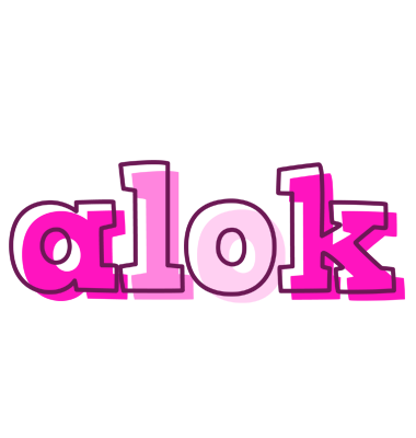 Alok hello logo