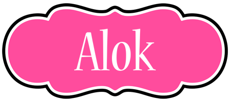 Alok invitation logo